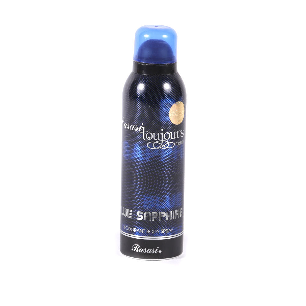 RASASI BODY SPRAY TOUJOURS BLUE SAPPHIRE 200 ML BASIC