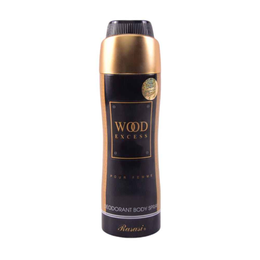 RASASI BODY SPRAY WOOD EXCESS POUR FEMME 200 ML