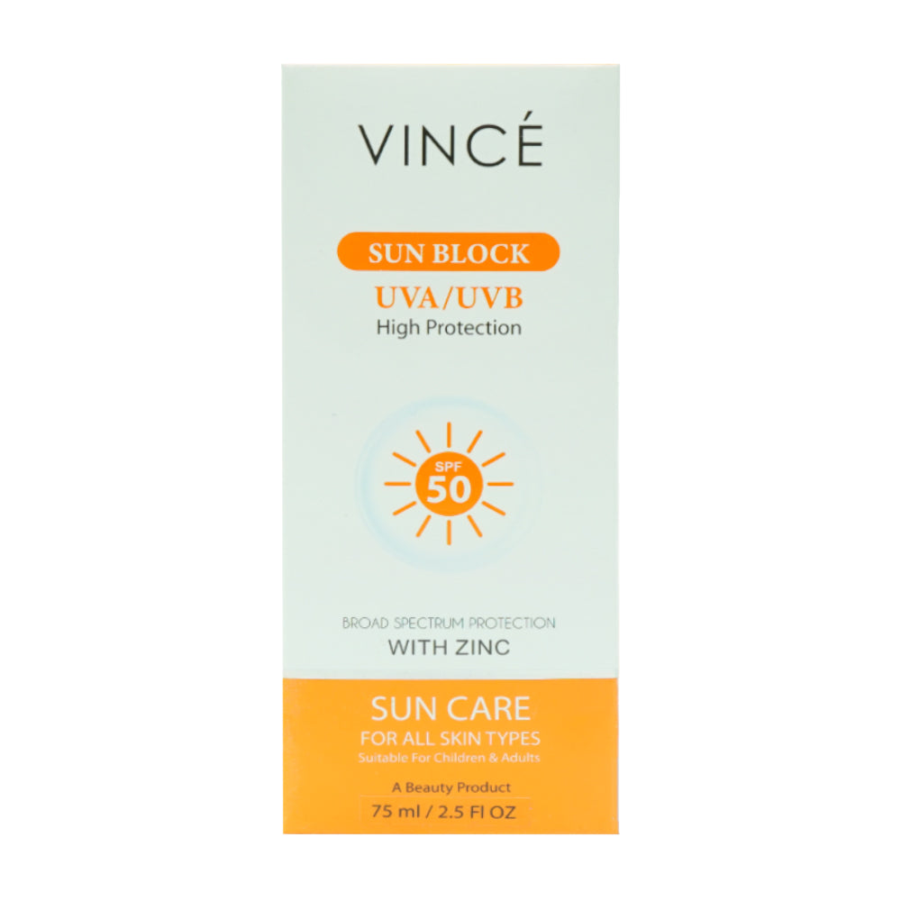 VINCE ULTRA SUN PROTECTION SPF50 SUN CARE 75 ML