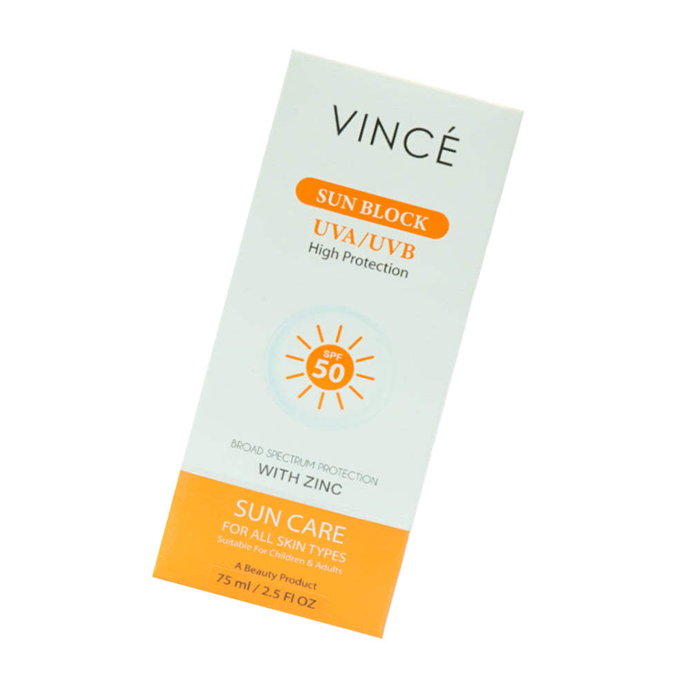 VINCE ULTRA SUN PROTECTION SPF50 SUN CARE 75 ML