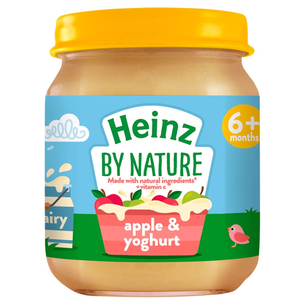 HEINZ BABY FOOD APPLE & YOGHURT 120 GM