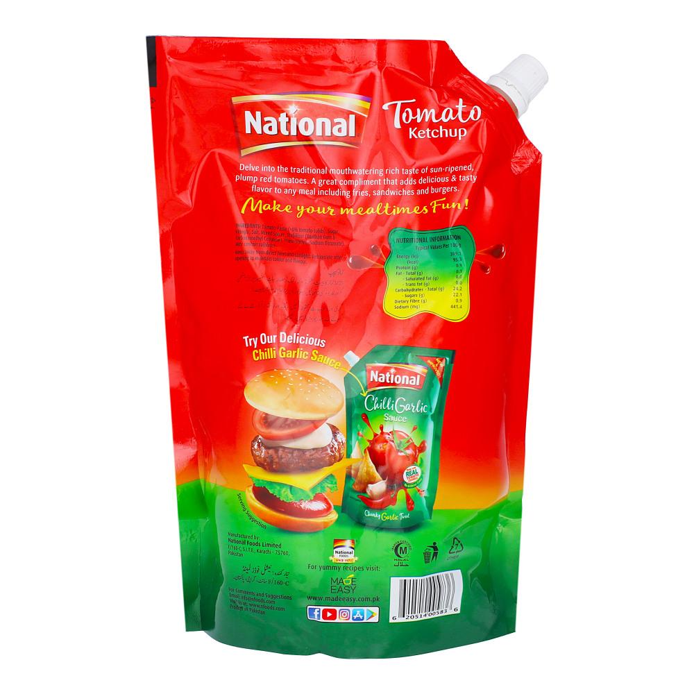 NATIONAL TOMATO KETCHUP POUCH 800 GM
