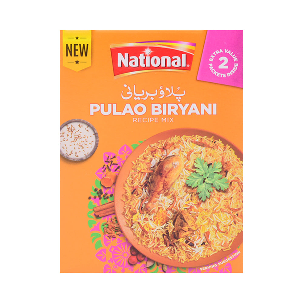 NATIONAL MASALA PULAO BIRYANI DOUBLE PACK 78 GM