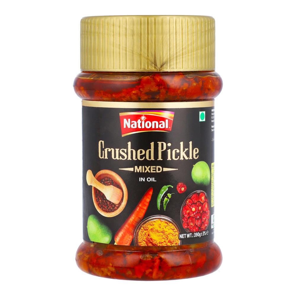 NATIONAL CRUSHED PICKLE MIX 390GM