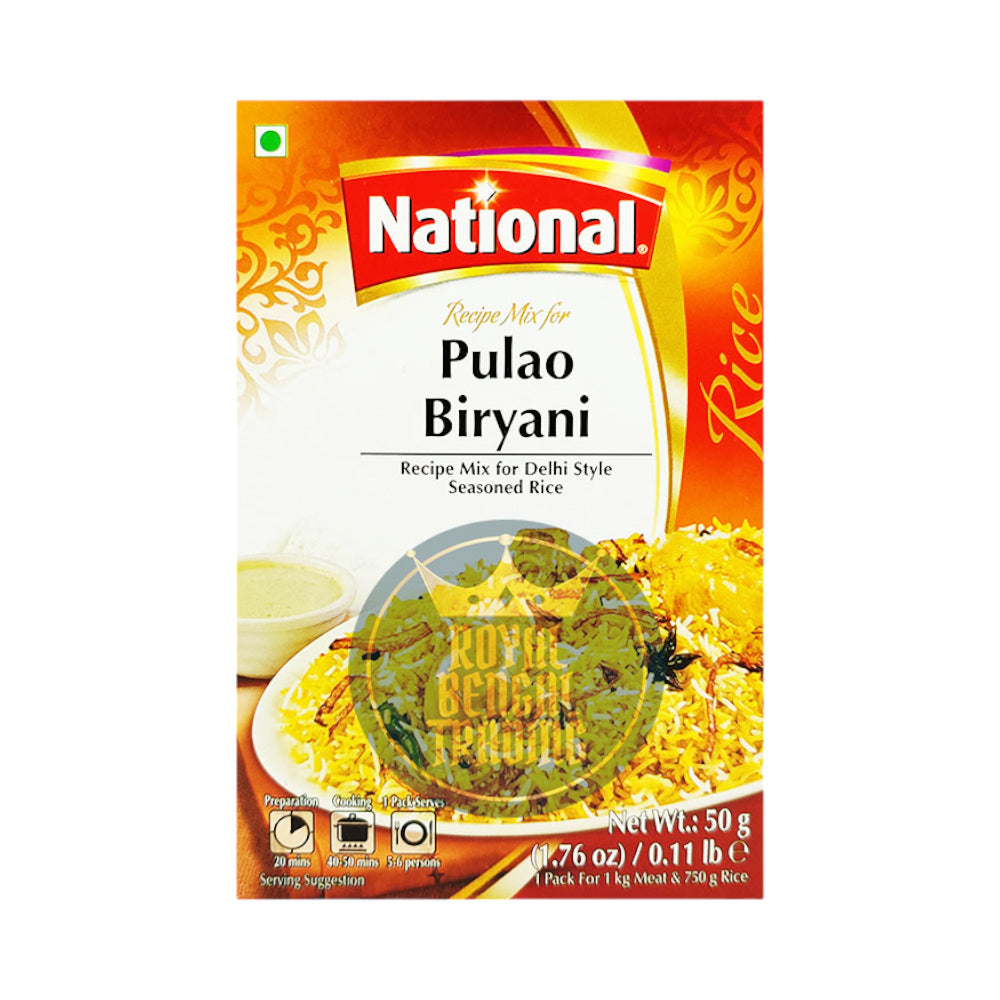 NATIONAL MASALA PULAO BIRYANI SINGLE PACK 50 GM