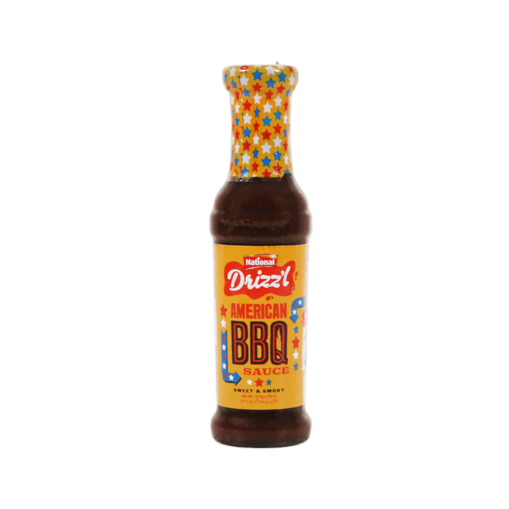 NATIONAL AMERICAN BBQ SAUCE 325 GM