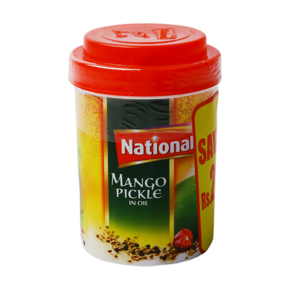 NATIONAL MANGO PICKLE JAR SAVE RS.20 370 GM