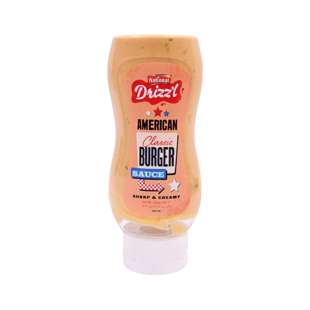NATIONAL BURGER SAUCE 225 GM