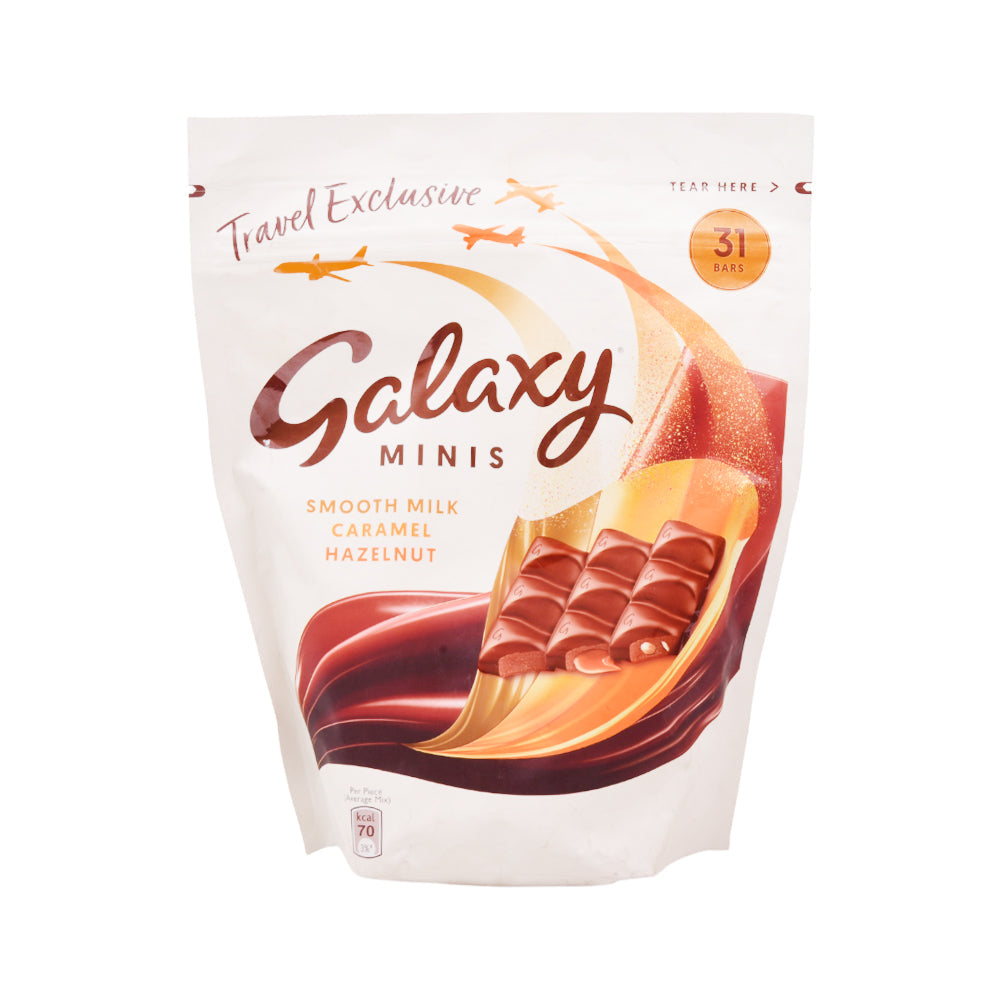GALAXY CHOCOLATE MINI SMOOTH MILK CARAMEL HAZELNUT 400 GM
