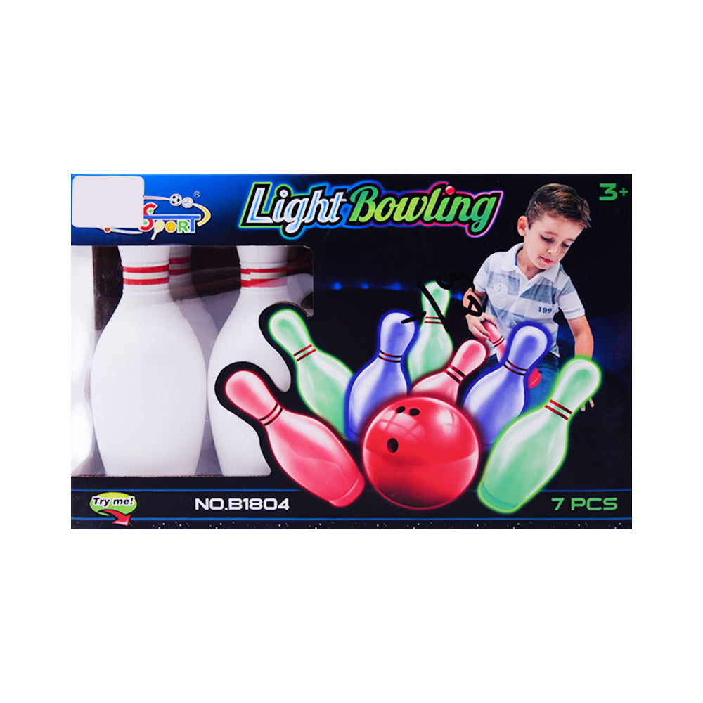 B1804 LIGHT BOWLING GAME 7PCS