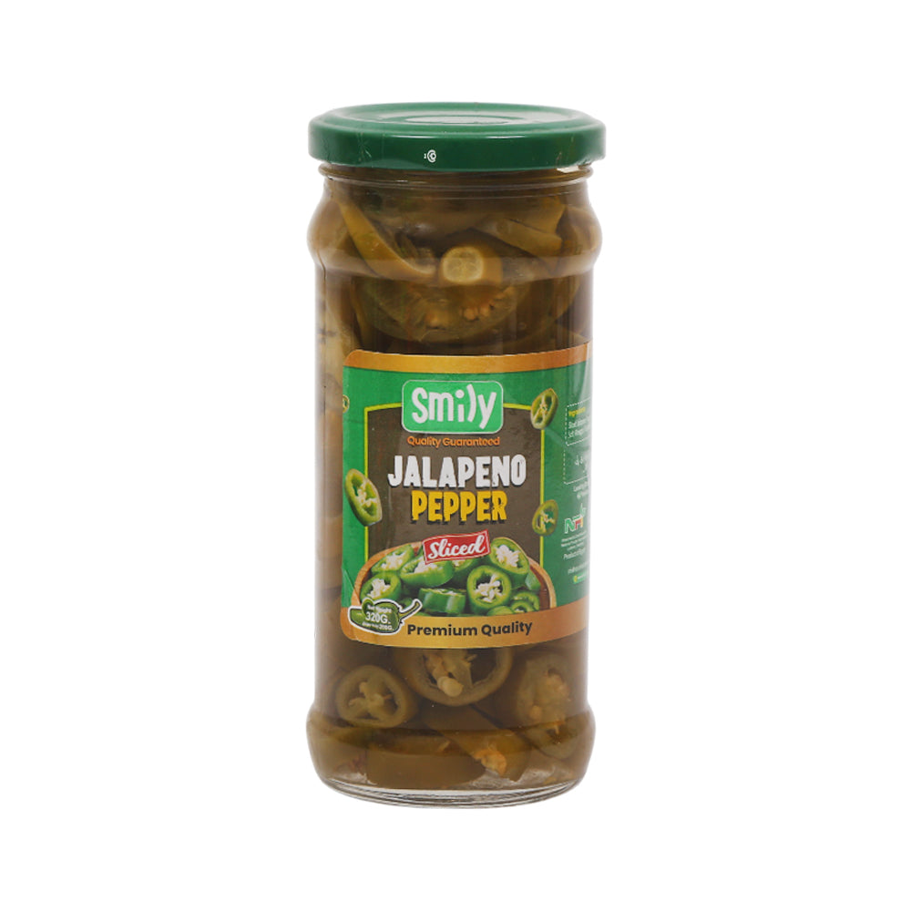 SMILY GREEN JALAPENO PEPPER SLICED
