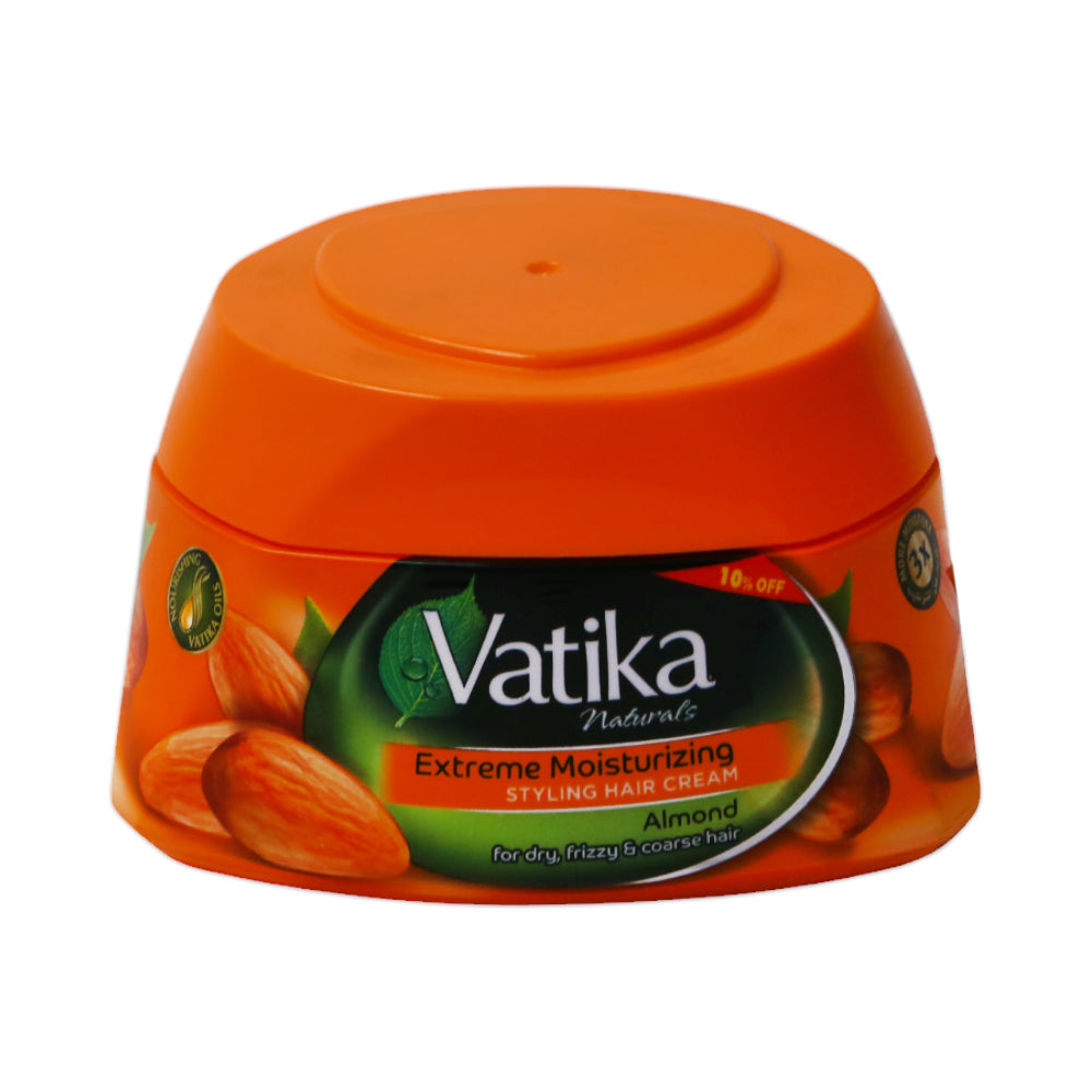 VATIKA NATURALS HAIR CREAM  EXTRA MOISTURIZING ALMOND 125 ML