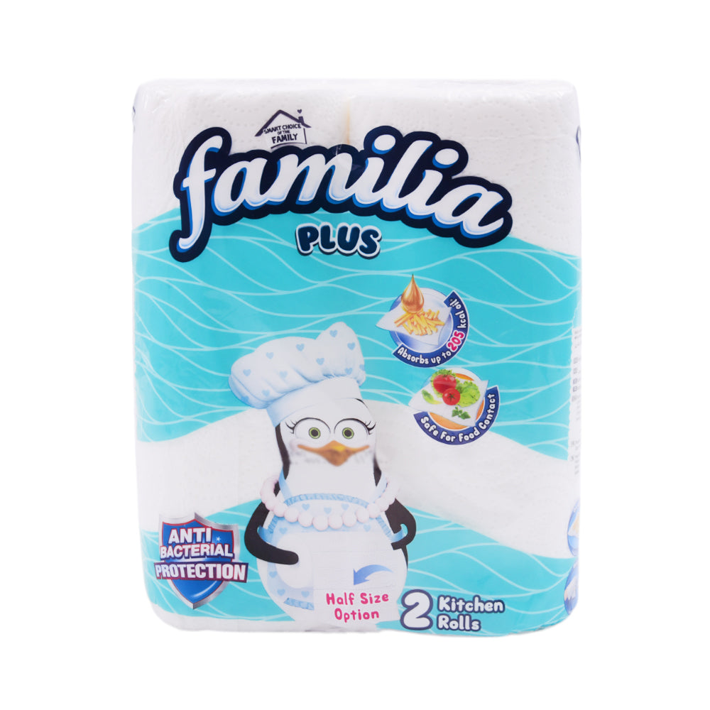 FAMILIA PLUS KITCHEN ROLLS TWIN PACK