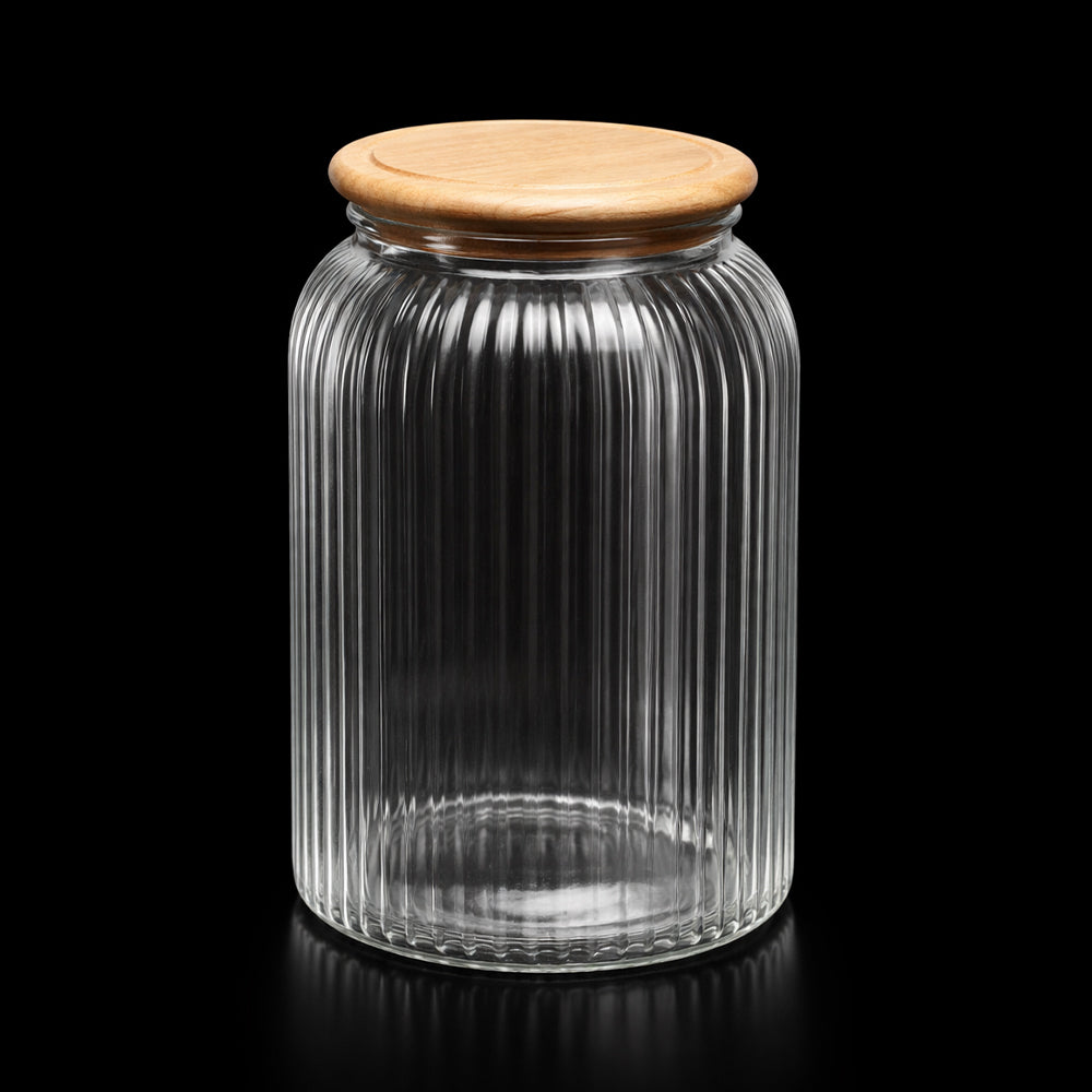 JAR COCO WOODEN LID DUMAN 1.5 LTR 216
