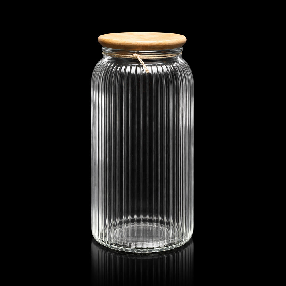 JAR COCO WOODEN LID 1.8 LTR DUMAN 217