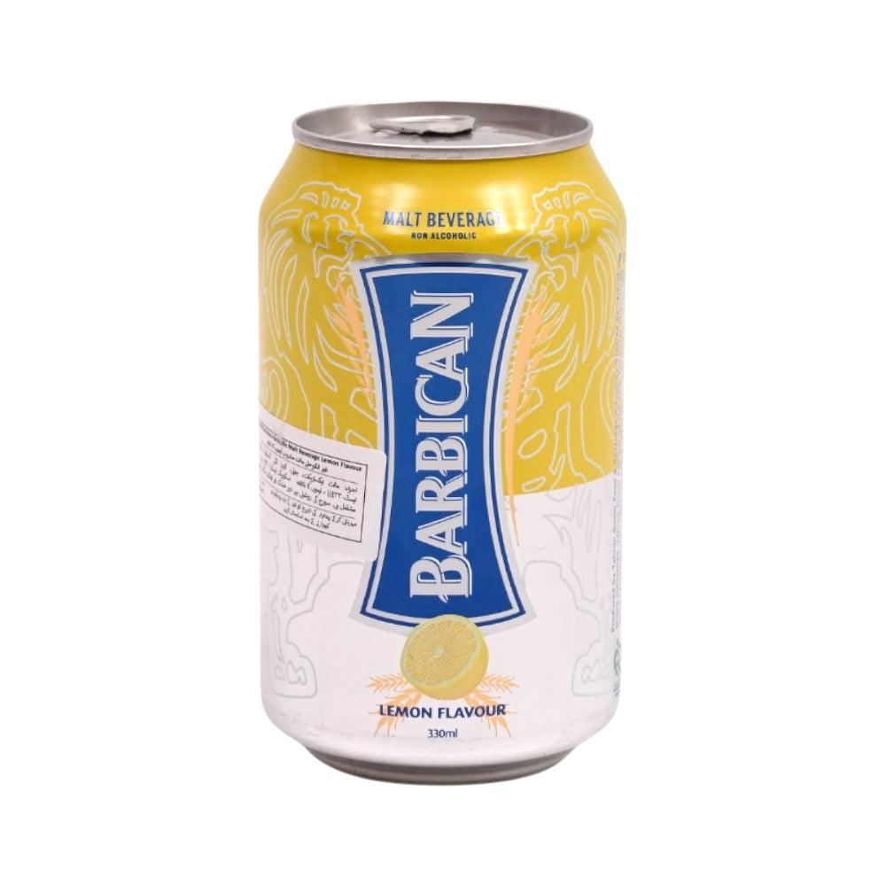 BARBICAN JUICE LEMON CAN 330 ML