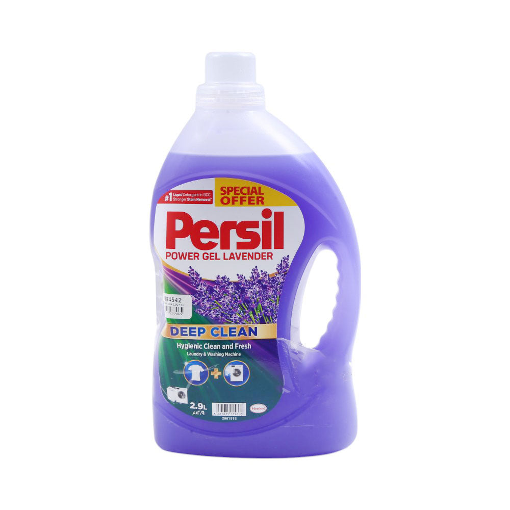 PERSIL WASHING POWER GEL DEEP CLEAN LAVENDER 2.9 LTR