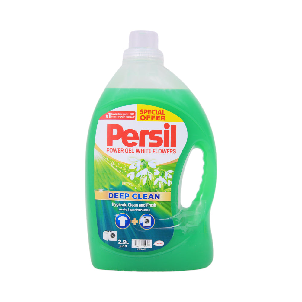 PERSIL WASHING POWER GEL DEEP CLEAN WHITE FLOWER 2.9 LTR