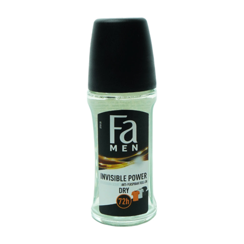 FA ROLL ON MEN INVISIBLE POWER REFRESHING SCENT 50 ML