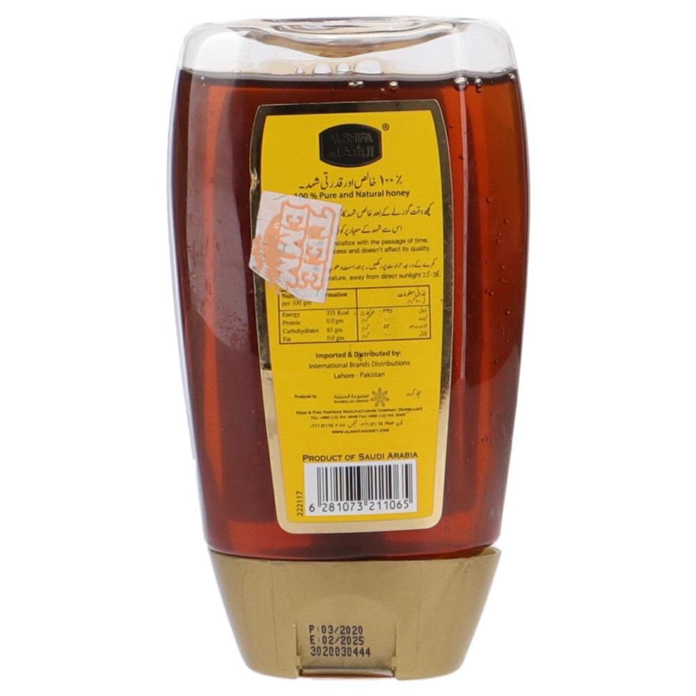 AL SHIFA HONEY NATURAL PLASSTIC BOTTLE 250 GM