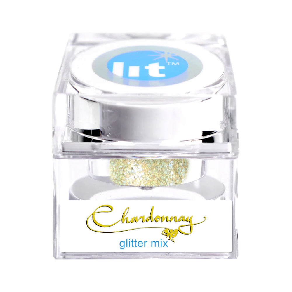 LIT CHARDONNAY GLITTER MIX
