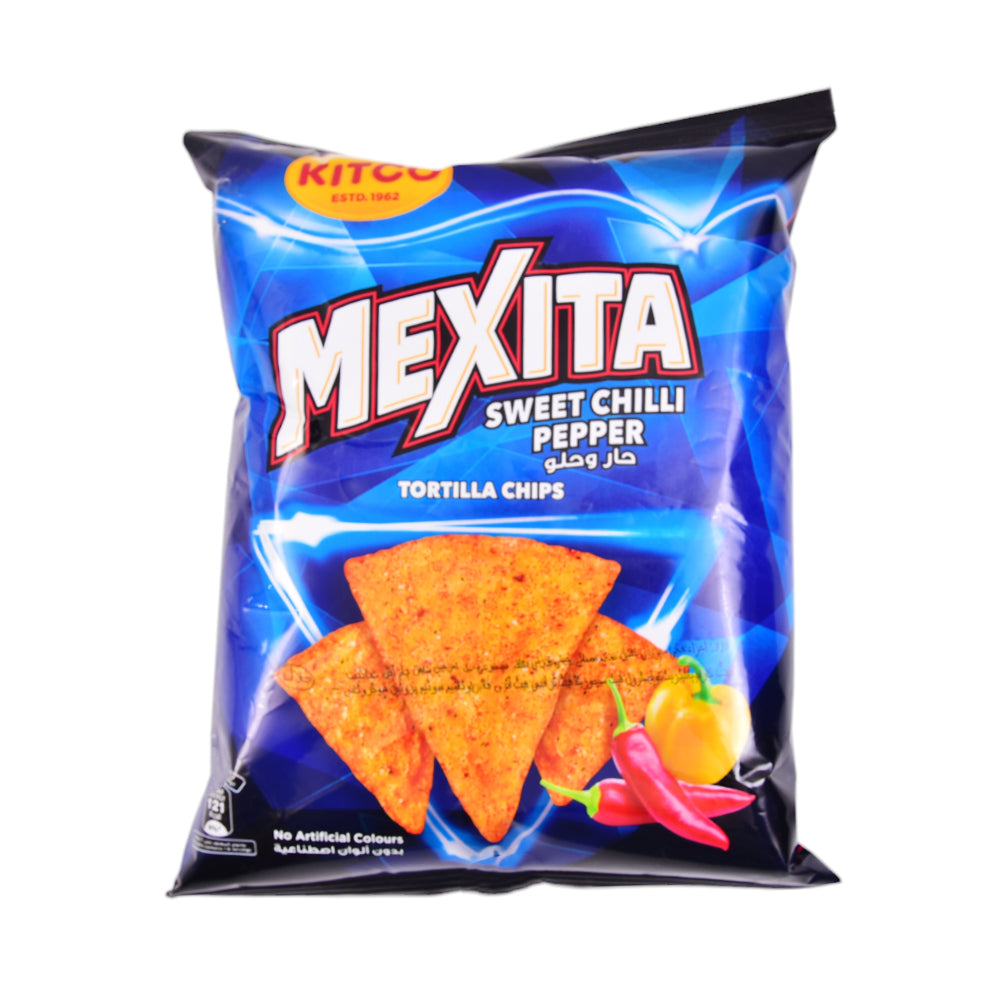 KITCO MEXITA TORTILLA CHIPS SWEET CHILLI & PEPPER 40 GM