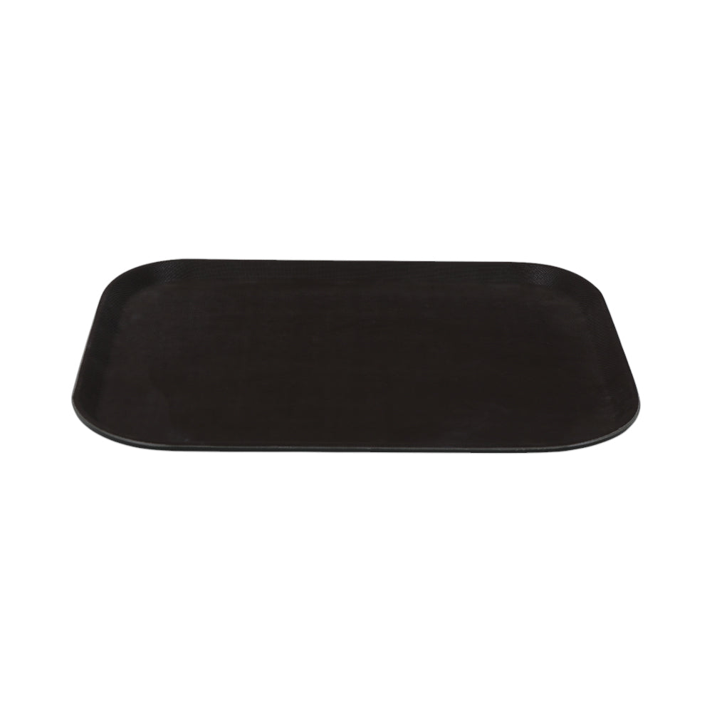 TRAY NON SLIP RECT BROWN C2013441