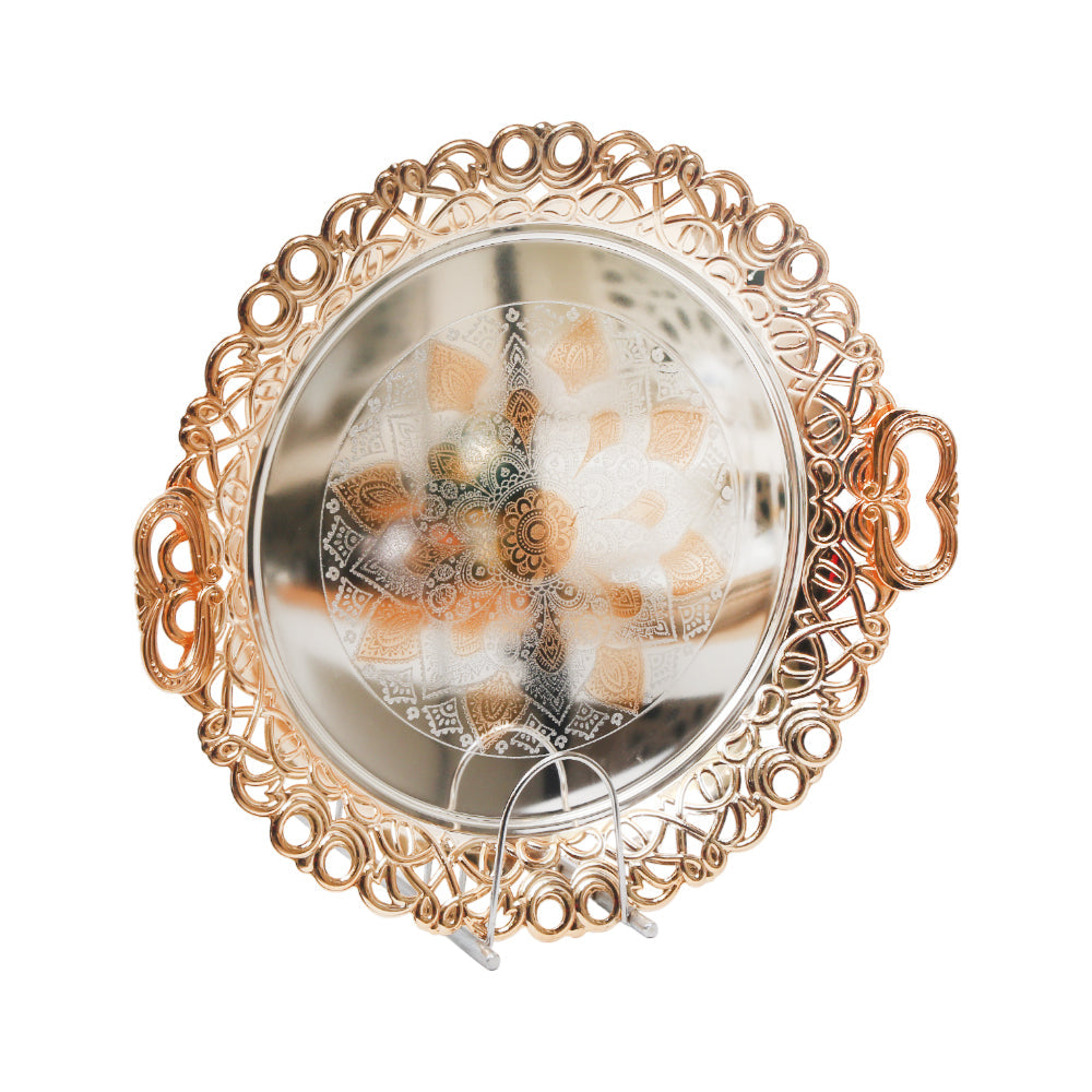 TRAY ZOLTEN RECT GODLEN ZL2013793