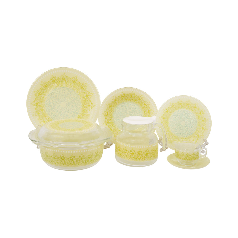 DINNER SET 71PC LUMINARC CASABLANCA K6570
