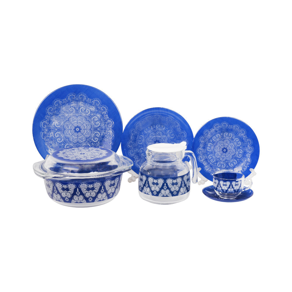 DINNER SET 71PC LUMINARC ASIA WHITE K7132