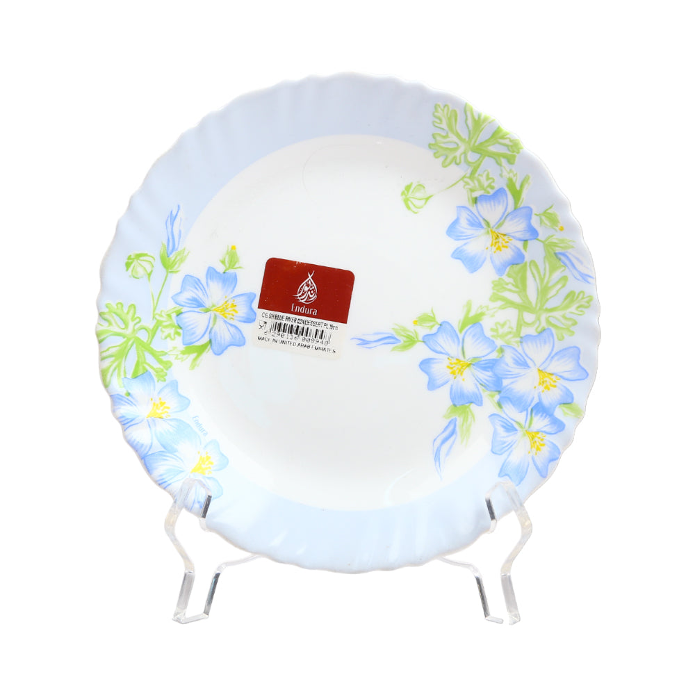 PLATE QUARTER LUMINARC BLUE RIVER K6176