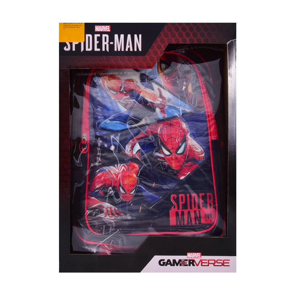 SMFF2291-18 SIMBA SPIDERMAN SCHOOL BAG SET 5IN1 D
