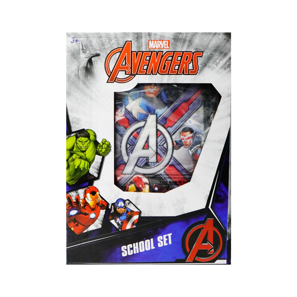 AVJC2291-18 SIMBA MARVEL AVENGER SCHOOL BAG SET 5IN1 D