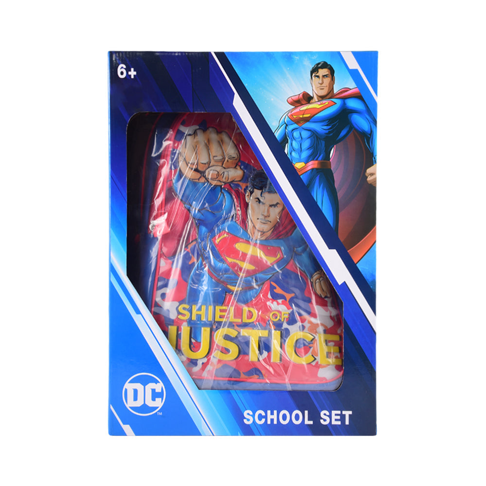SUA2291-18 Simba Super Man School Bag set 5IN1 D