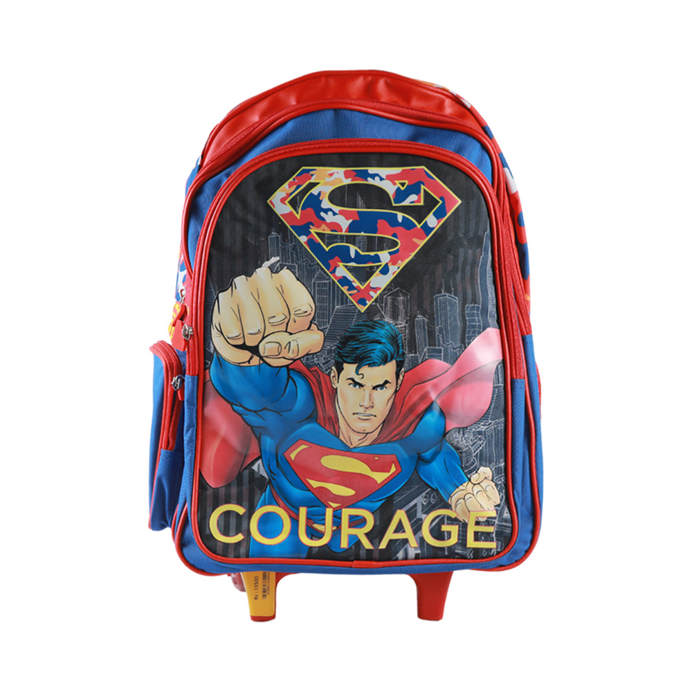 SUA22101 Simba Super Man Trolley Bag 18 Inch D