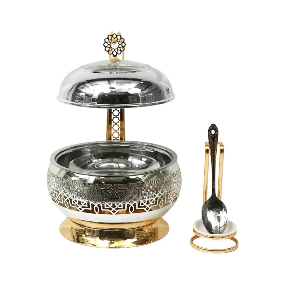 DISH CHAFING 3LTR ALMARJAN STS0012926