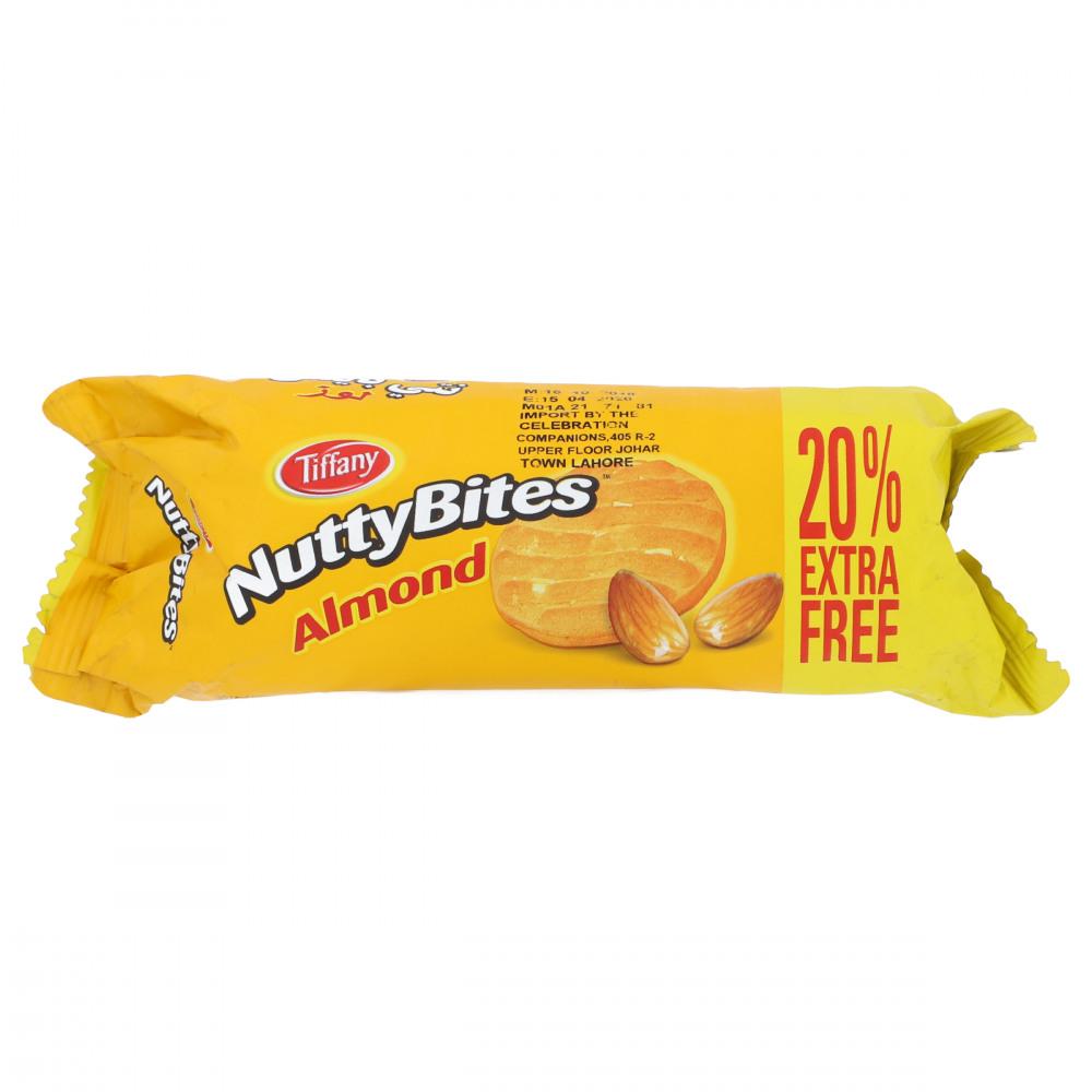 TIFFANY NUTTY BITES ALMOND 72 GM