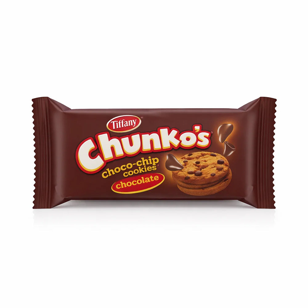 TIFFANY CHUNKOS CHOCO CHIP COOKIES CREAM SANDWICH 43 GM