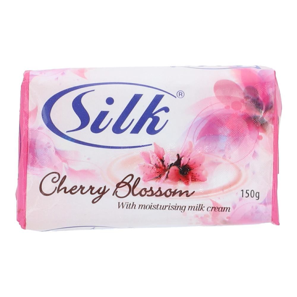 SILK CHERRY BLOSSOM PINK SOAP 150GM