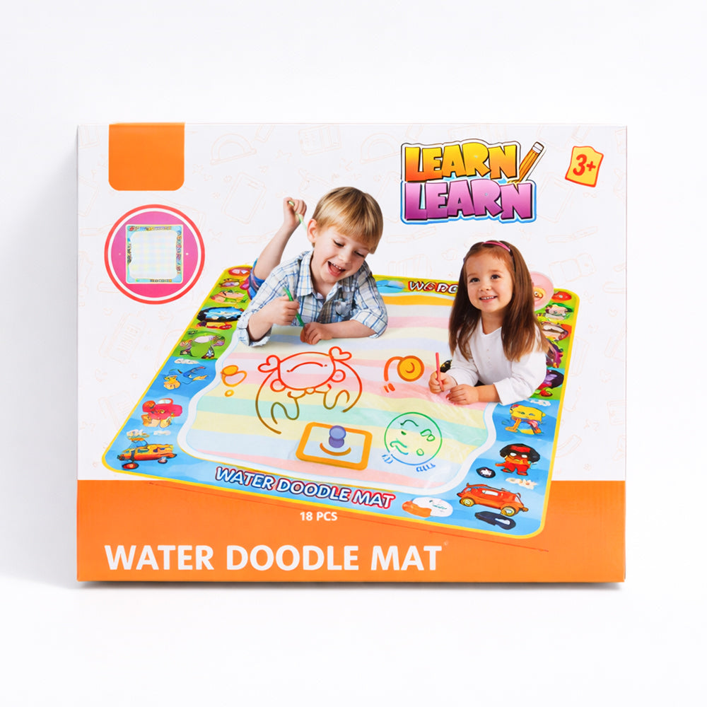 CRB639 LEARNING WATER DOODLE MAT 18PC