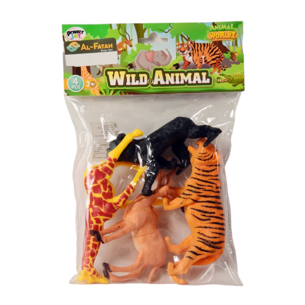 2091B POWER JOY ANIMAL WORLD 4PC