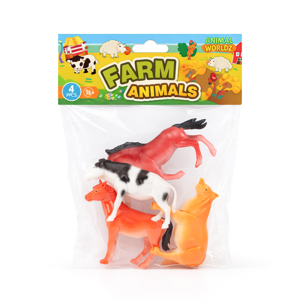 666A-B FARM ANIMAL SET IN PVC