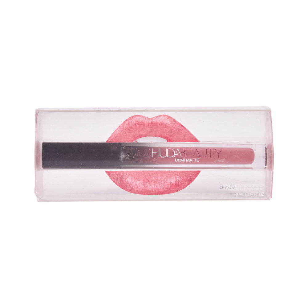 HUDA BEAUTY LIQUID LIPSTICK DEMI MATTE LIPSTICK SHEEO