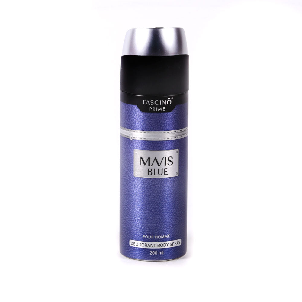 FASCINO DEODORANT MAVIS BLUE BODY SPRAY 200 ML