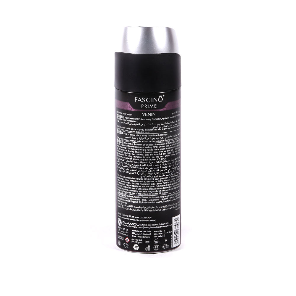 FASCINO DEODORANT VENIN ENCANTO BODY SPRAY 200 ML