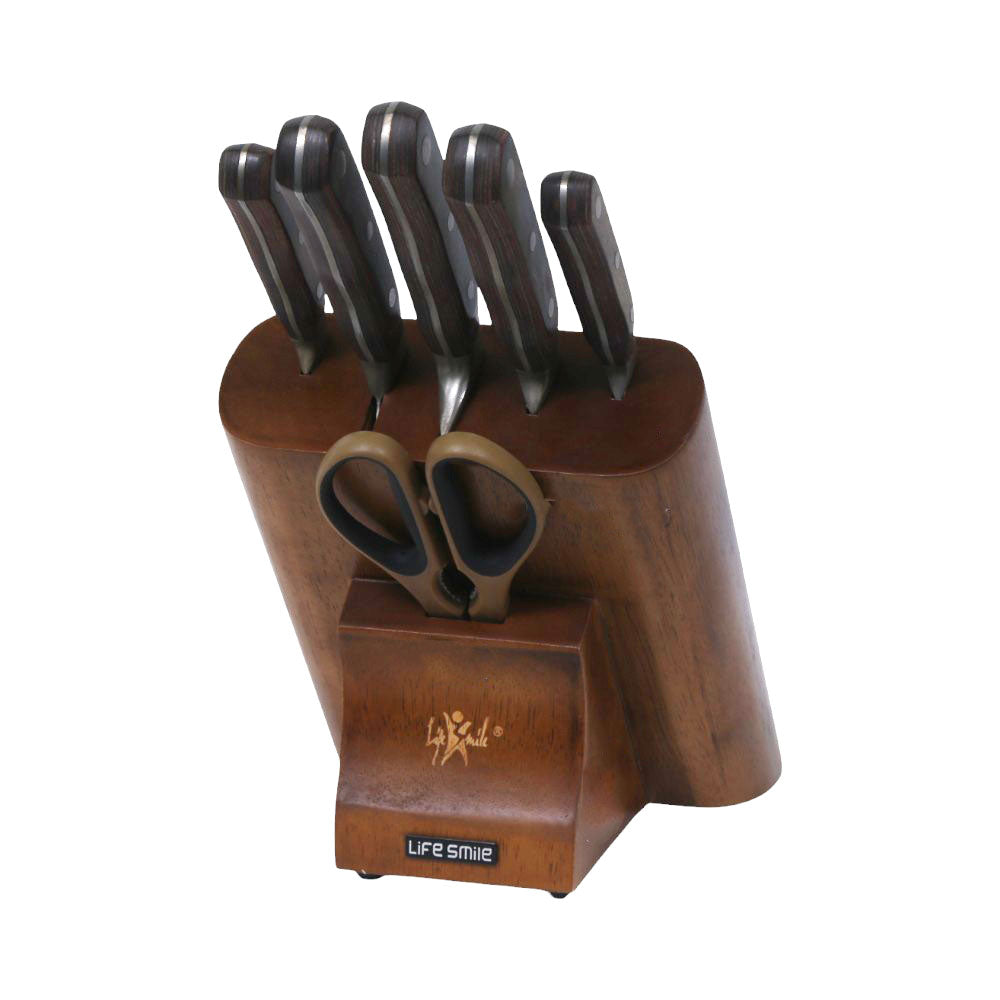 KNIFE SET 7PC LIFE SMILE NSEL-8-2