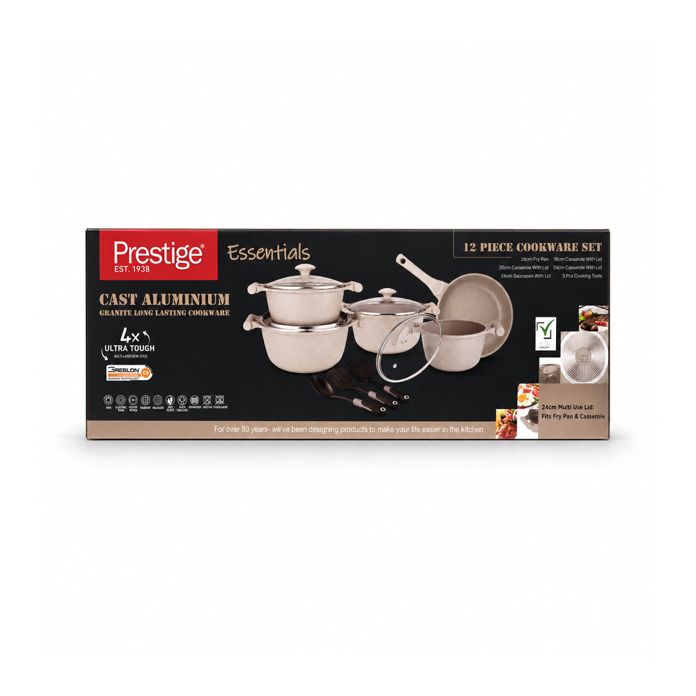 DAGCHI SET 12 PCS PRESTIGE GREY PR80978