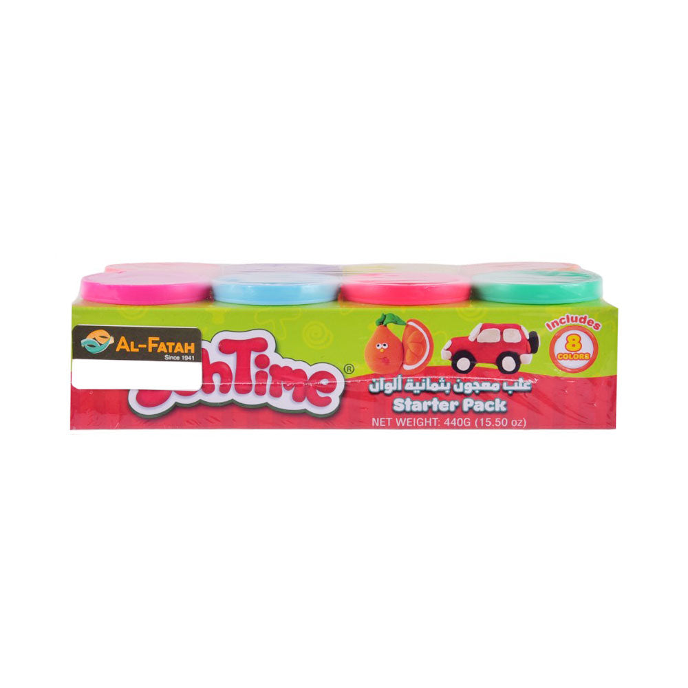3283-A DOHTIME PLAY DOUGH 440G SET 8PCS