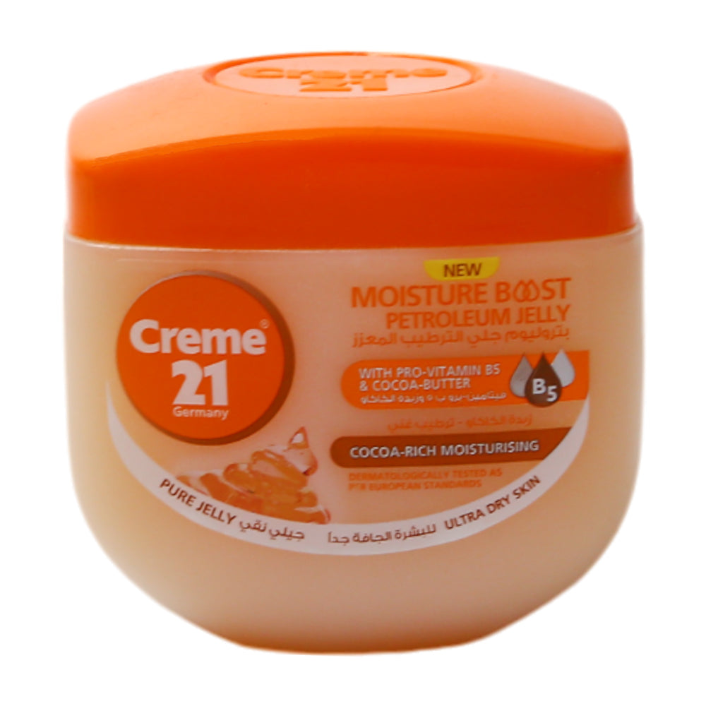 CREME 21 PETROLEUM JELLY COCOA-RICH MOISTURISING 300 ML