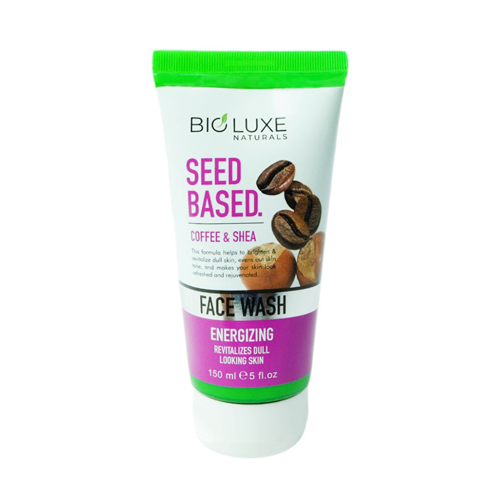 BIOLUXE COFFEE&SHEA SEED BASED FACE WASH 150ML